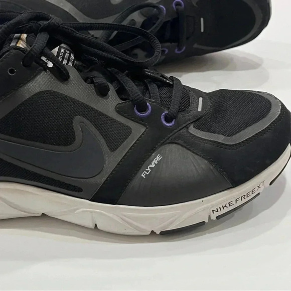 Nike Free XT FLYWIRE Training Athletic Shoes 415257-001 Black Womens Size 8 - Picture 7 of 9